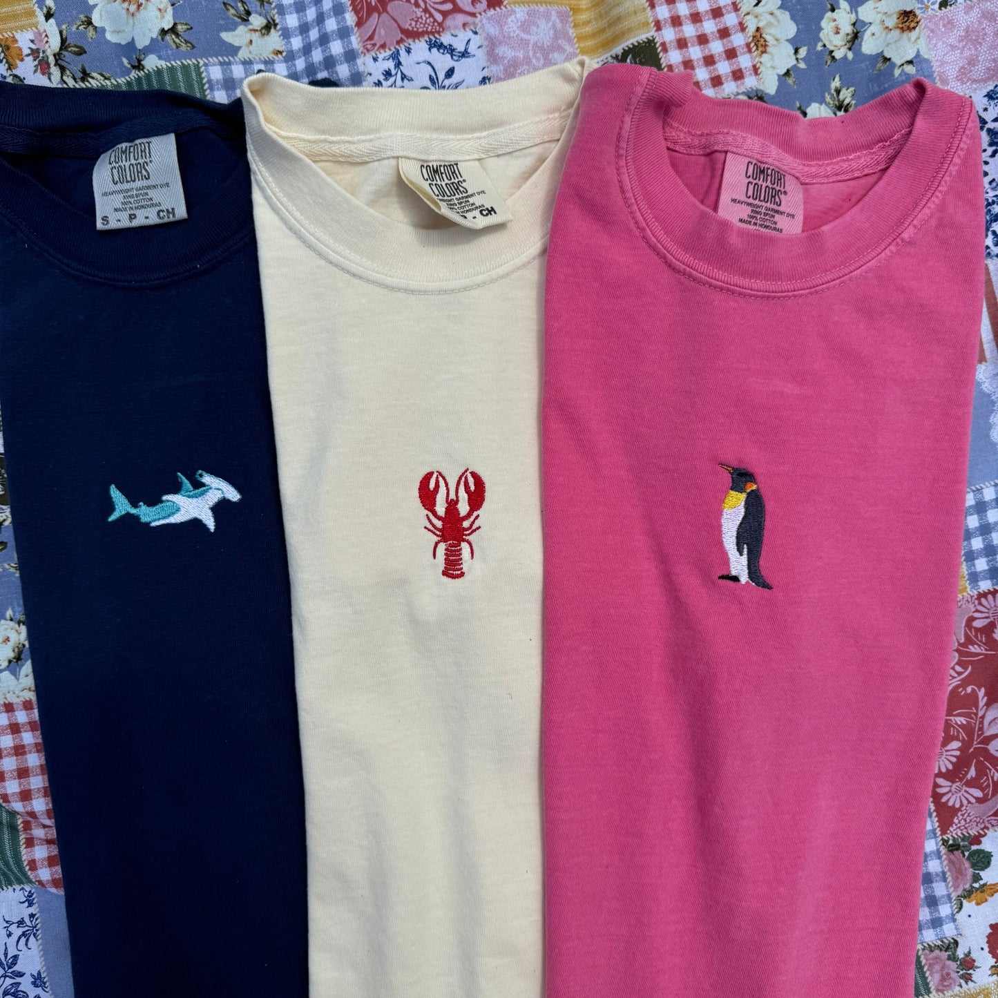 Penguin Embroidered T-Shirt