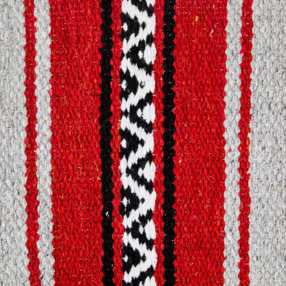 1302-3 Hogan 30x60 Acrylic Blend Saddle Blanket Red