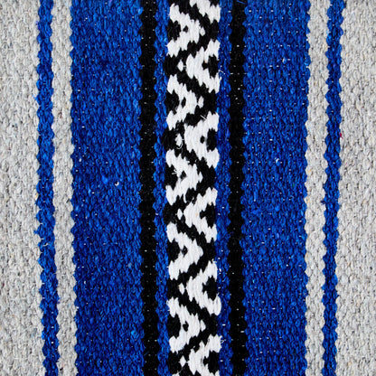 1302-5 Hogan 30x60 Acrylic Blend Saddle Blanket Royal Blue
