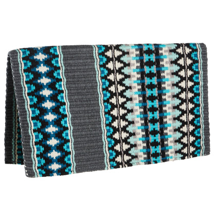 1313AA-30 Double Arrow 40X34 New Zealand Wool Saddle Blanket
