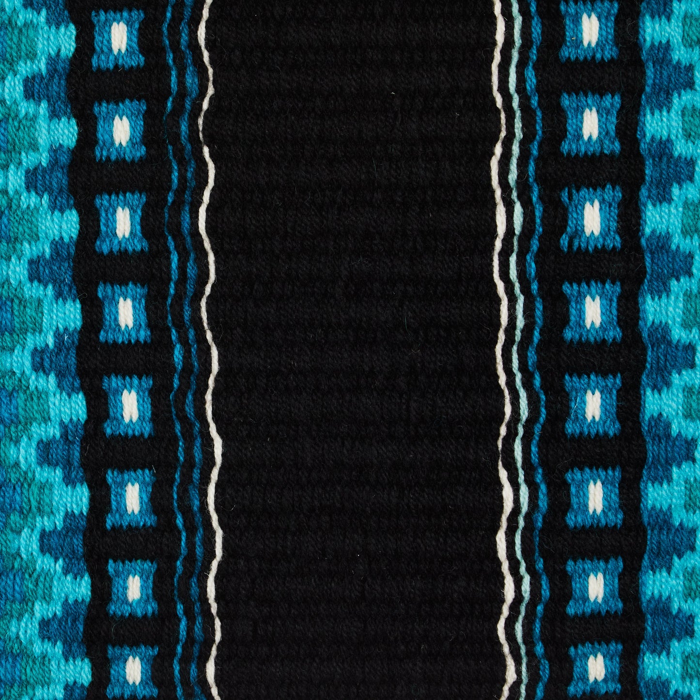 1313DOM-66 Domino 40X34 New Zealand Wool Saddle Blanket