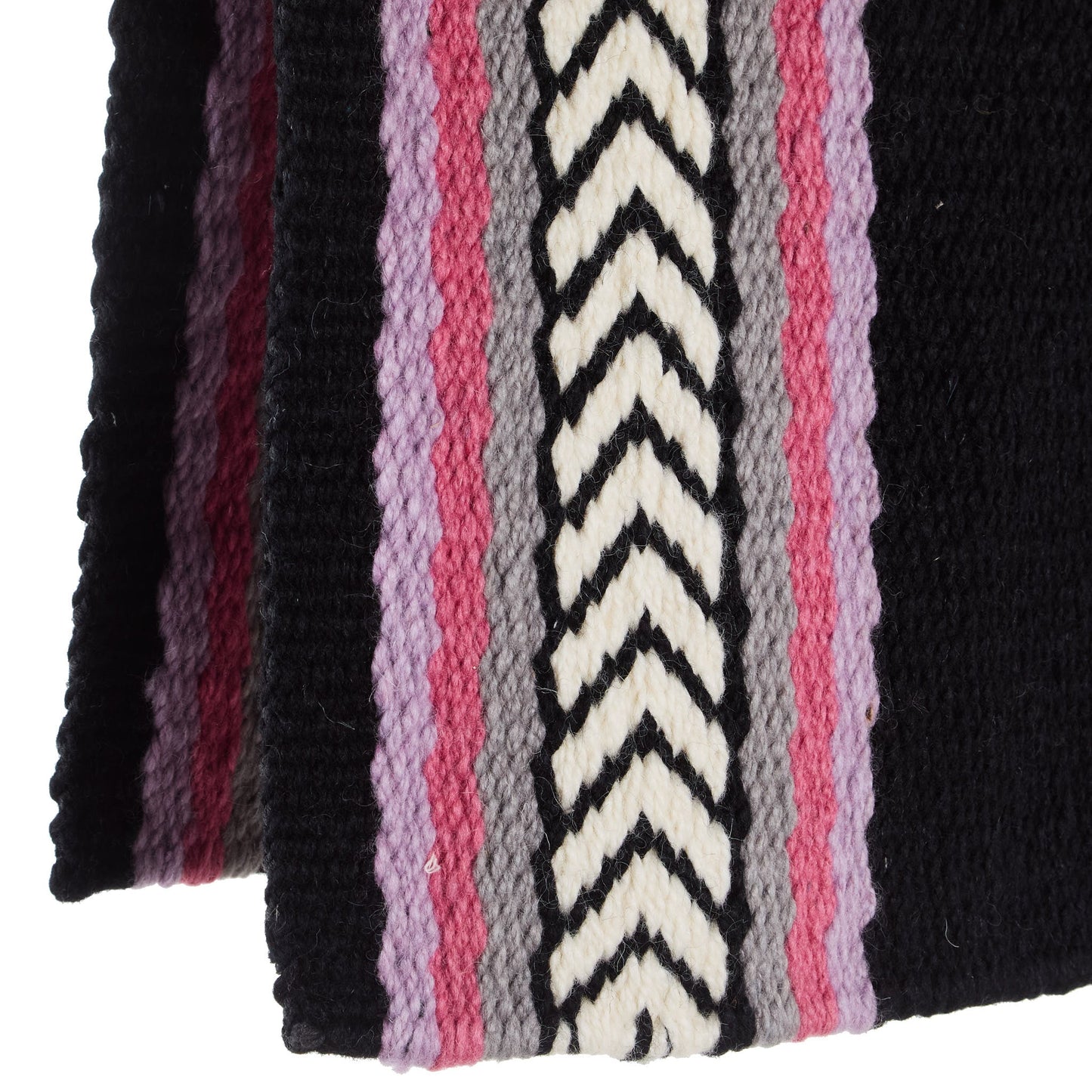 1425-5 Iron Horse 36x34 New Zealand Wool Saddle Blanket MULTI
