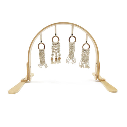 play gym | macrame - natural