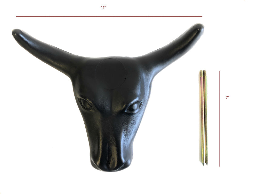 AJ Tack Youth Steer Head Roping Dummy, 11" Horn Spread