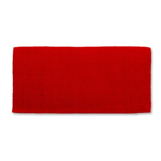 1314A-28 San Juan 34X30 Show Red New Zealand Wool Saddle Blanket