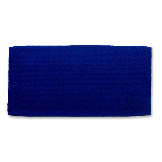 1314A-31 San Juan 34X30 Royal Blue New Zealand Wool Saddle Blanket