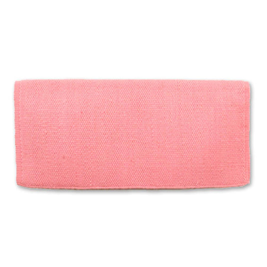 1314A-75 San Juan 34X30 Sweet Pink New Zealand Wool Saddle Blanket