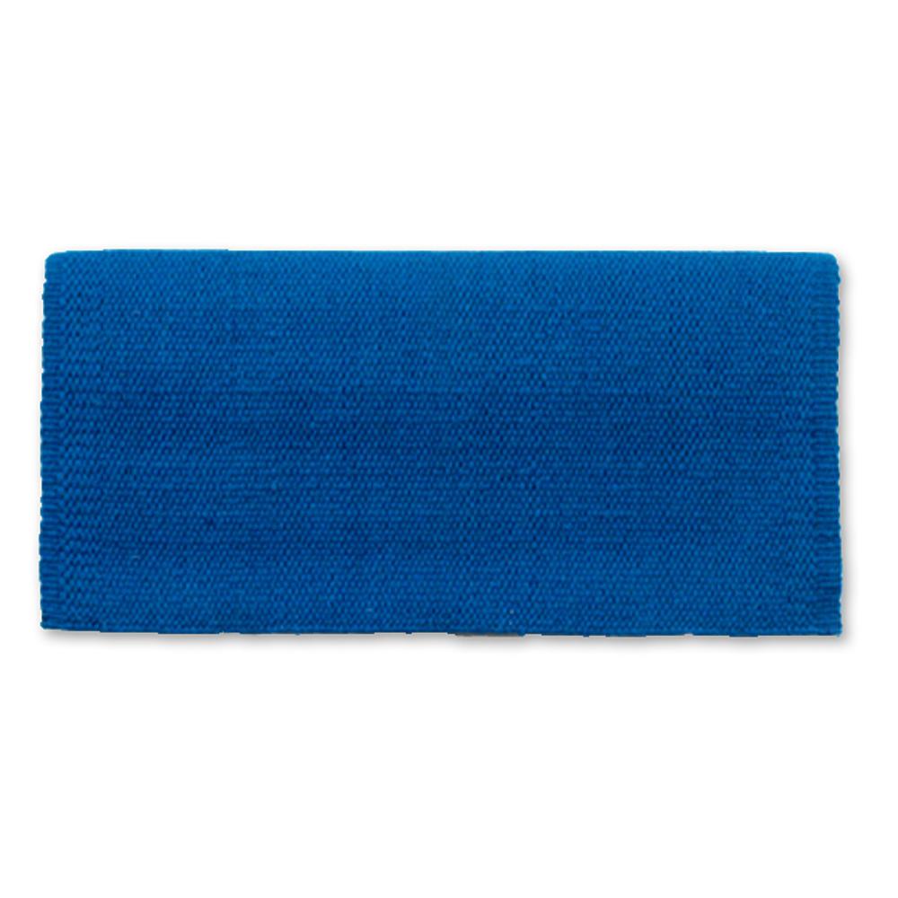 1314C-33 San Juan Solid Show Turquoise 38x34 New Zealand Wool Saddle Blanket