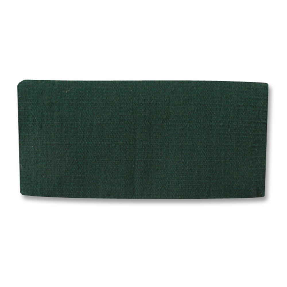 1314P-20 San Juan 24x24 Hunter Green New Zealand Wool Pony Saddle Blanket