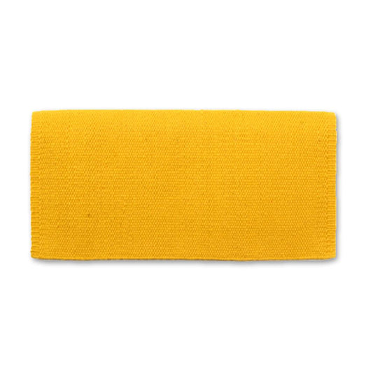 1314P-86 San Juan 24x24 Buttercup Yellow New Zealand Wool Pony Saddle Blanket