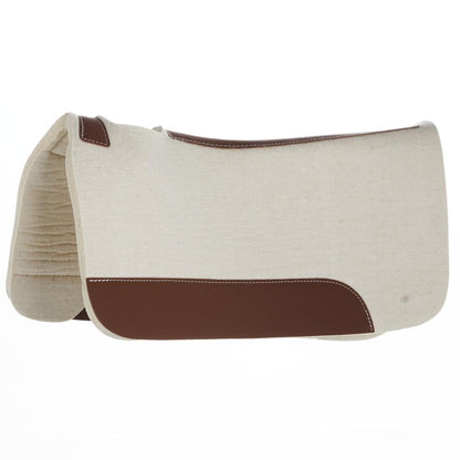 MT10031WFP Natural 1in 31x30 Felt Roper Saddle Pad