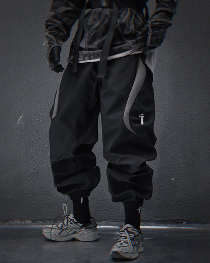 HiP44 Black Alien Tech Joggers