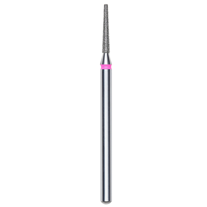 DIAMOND NAIL DRILL BIT, "FRUSTUM", RED, HEAD DIAMETER 1.8/8MM (FA70R018/8) - STALEKS™-0