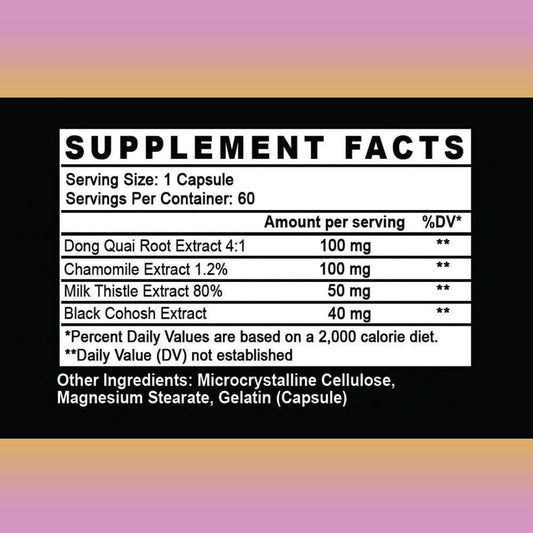2-Pack: Angry Supplements Her Balance Women's Hormone & Mood, PMS & Menopause Relief