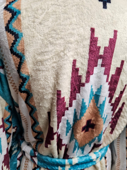 Taos Aztec Women's Bath Robe