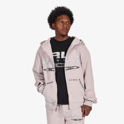 Gala Original Harpy Grommet Hoodie - Washed Cement