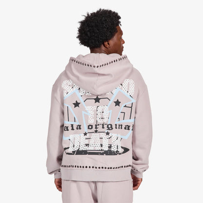 Gala Original Harpy Grommet Hoodie - Washed Cement