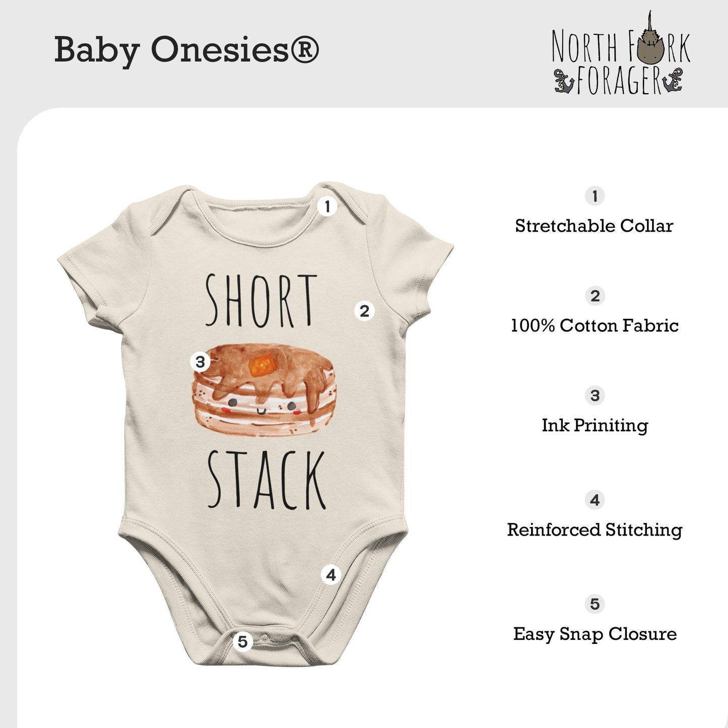 Canoe River  - Baby Boy Girl Clothes Infant Bodysuit Funny Cute