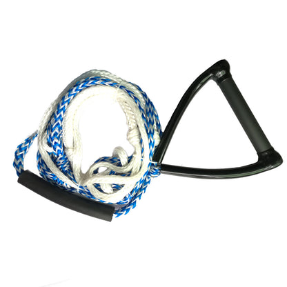 24ft Water Ski Rope Safety Surfing Tow Line Leash Cord With EVA Handle