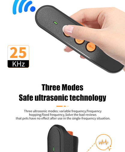 Ultrasonic Dog Repeller & Anti-Bark Device