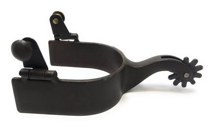 AJ Tack Men's Antique Brown Reining Horse Spurs