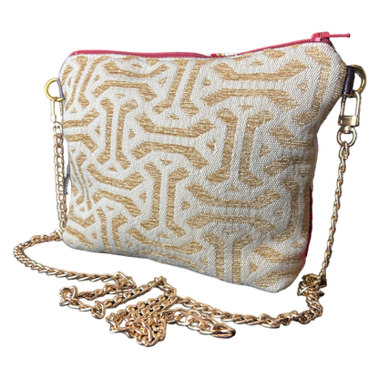 Astrologie Vintage Silk Scarf Crossbody Bag