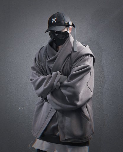 HiH57 Grey Assassin Hoodie