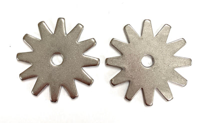 AJ Tack Stainless Steel Spur Rowels