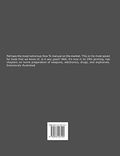 The Anarchist Cookbook by Powell, William