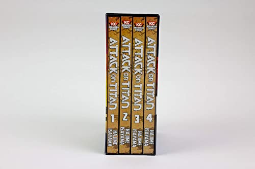 Attack on Titan Season 1 Part 1 Manga Box Set (Attack on Tit