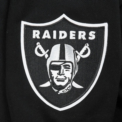 Pro Standard Las Vegas Raiders Wingspan Drop Shoulder Hoodie - Black