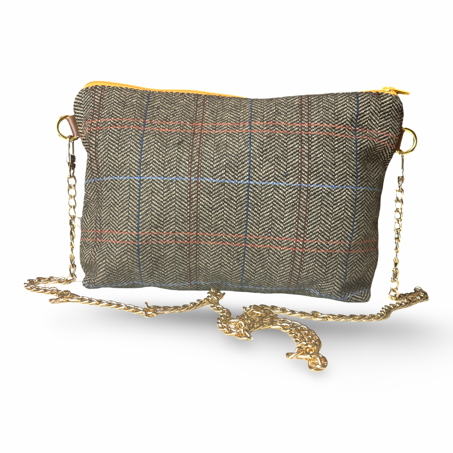 Petites Chevaux Noir Vintage Scarf Crossbody Bag