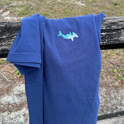 Hammerhead Shark Embroidered Tshirt