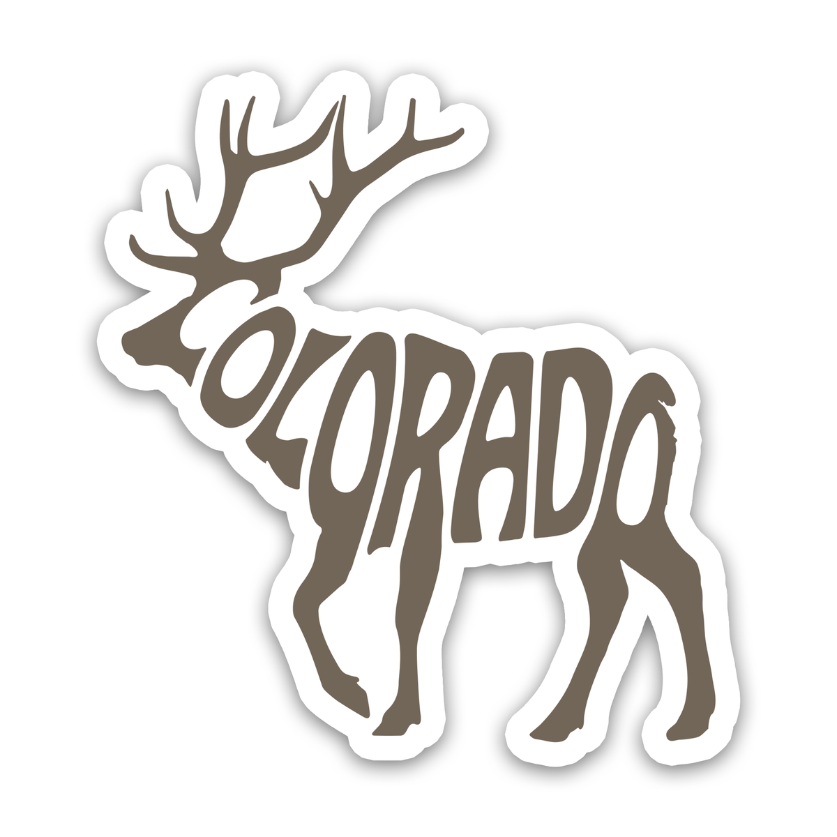 Colorado Elk Sticker