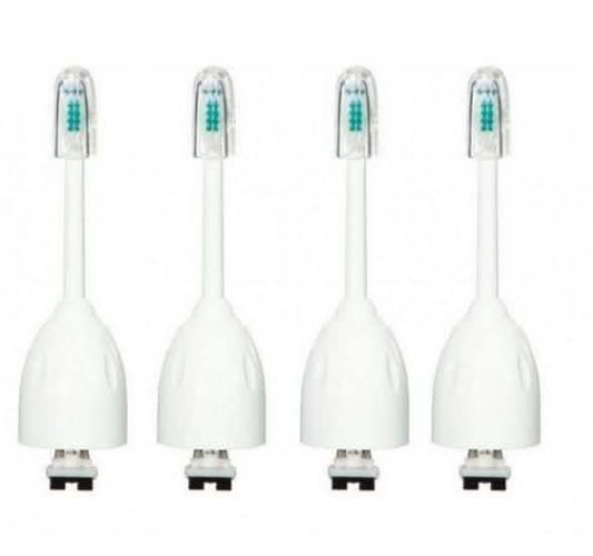 4 or 6-Pack: Replacement e-Series-Compatible Toothbrush Heads