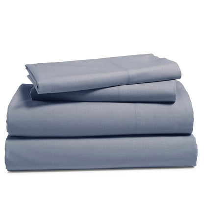 4-Piece Set: 100% Cotton Super Soft Solid Sheet