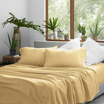 4-Piece: Solid Sheet Set
