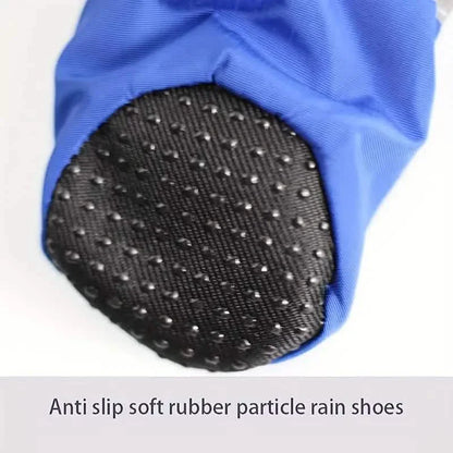 4-Pieces: Water-Resistant Dog Bootie Shoes