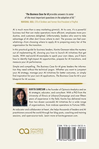 The Business Case for AI: A Leader's Guide to AI Strategies,