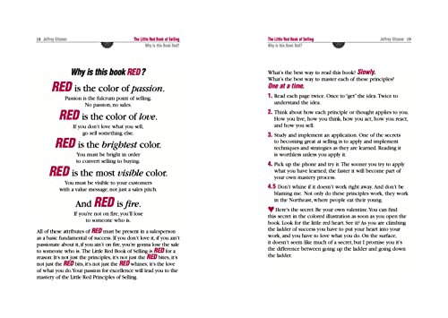 The Little Red Book of Selling: 12.5 Principles of Sales Gre