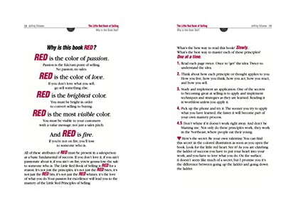 The Little Red Book of Selling: 12.5 Principles of Sales Gre
