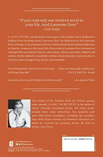 Lonesome Dove: A Novel by McMurtry, Larry