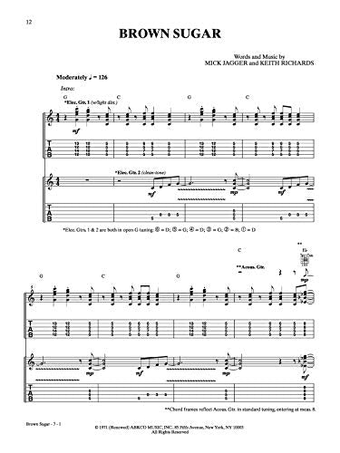 The Rolling Stones -- Easy Guitar TAB Anthology: 20 Classic
