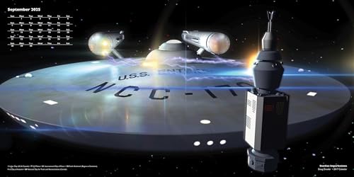Star Trek Ships of the Line 2025 Wall Calendar by CBS