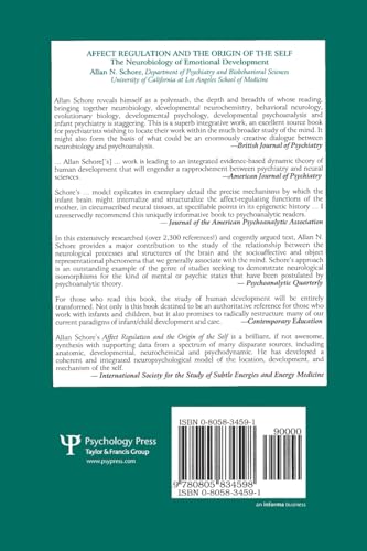 Affect Regulation and the Origin of the Self by Schore, Alla
