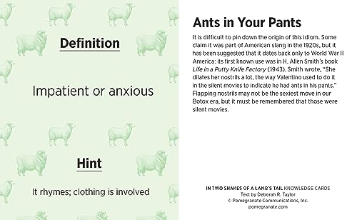 In Two Shakes of a Lamb's Tail: A Quiz Deck of Curious Sayin
