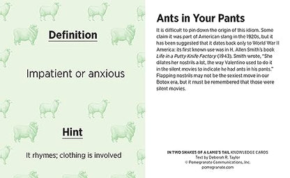 In Two Shakes of a Lamb's Tail: A Quiz Deck of Curious Sayin