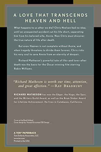 What Dreams May Come: A Novel by Matheson, Richard
