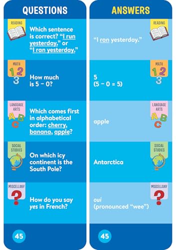 Brain Quest 1st Grade Smart Cards Revised 5th Edition (Brain