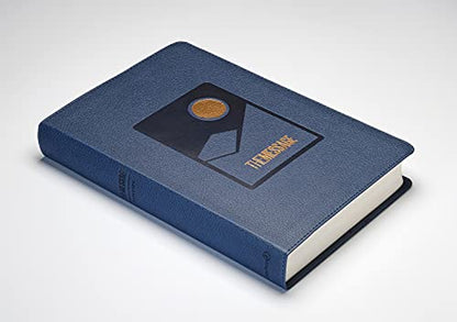 The Message Deluxe Gift Bible, Large Print (Leather-Look, Mi